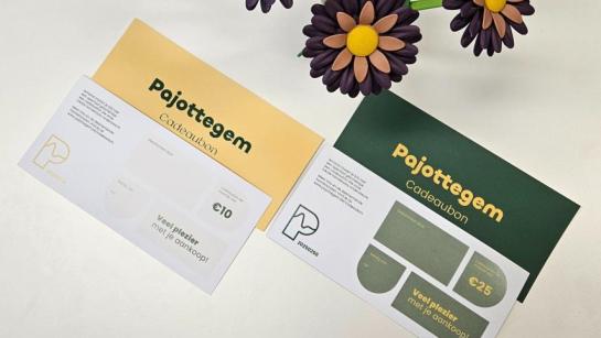 bonnen van 10 of 25 euro om cadeau te geven