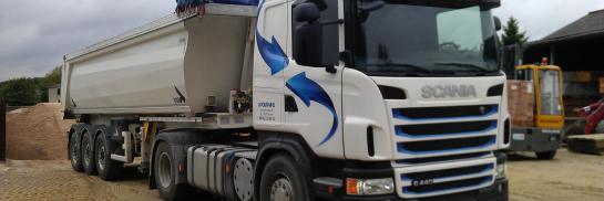 witte kipper (vrachtwagen)