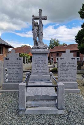 Oorlogsmonument kerkhof SPK