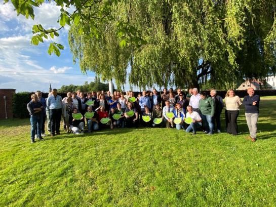 Groepsfoto goedgekeurde leader-projecten 2023-2027